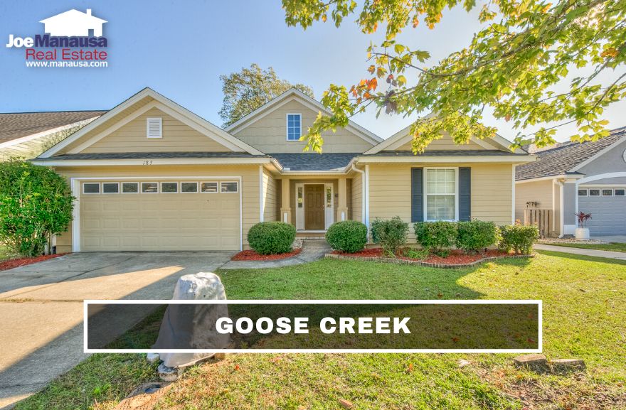 Goose Creek is a popular Northeast Tallahassee neighborhood containing 170 three and four-bedroom homes that were built mostly from 2002 through 2006.