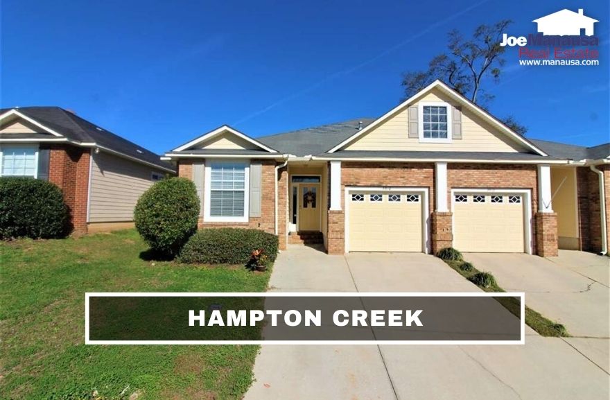 Hampton Creek is located north of Capital Circle Southeast on the south side of Apalachee Parkway, providing residents enjoy quick and easy access to downtown.