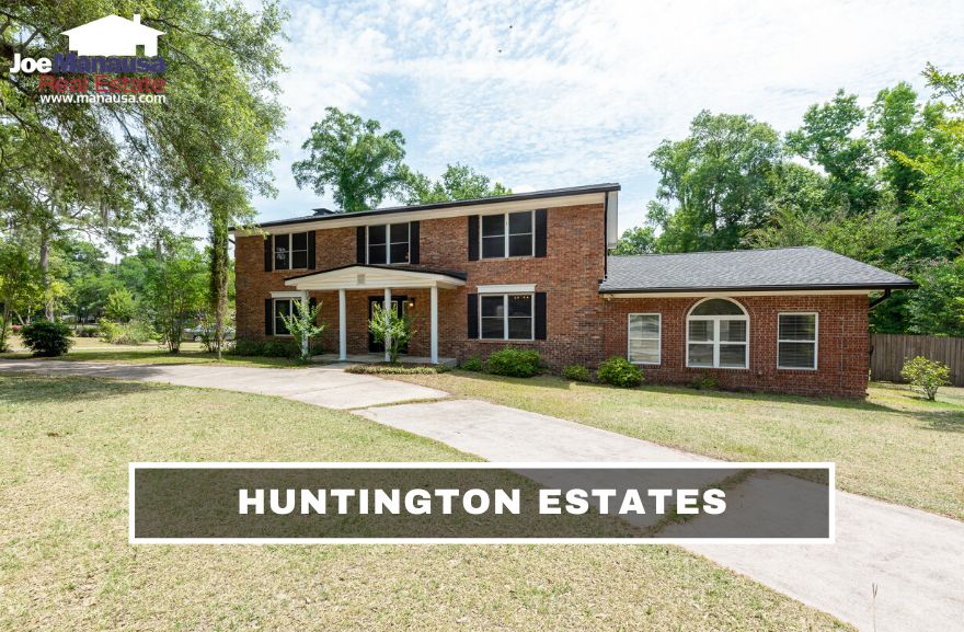 Huntington Estates is located south of Old Bainbridge Road, just west of Mission Road, and contains less than 90 five, four, and three-bedroom homes.