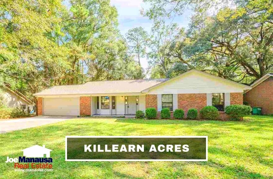 Killearn Acres is a popular Northeast Tallahassee neighborhood located on the northern border of Killearn Estates, enjoying all the same benefits of its larger 32309 zip code neighbor.