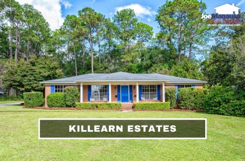 Killearn Estates is a popular Northeast Tallahassee neighborhood that is located between Thomasville Road and Centerville Road just north of the Interstate.