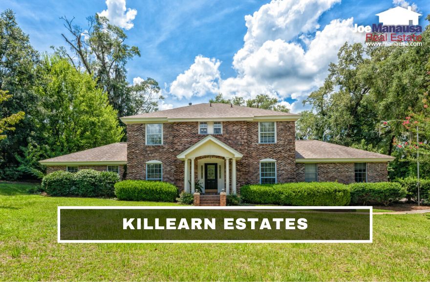 Killearn Estates is located between Centerville Road and Thomasville Road in the 32309 zip code, giving its residents access to A-rated schools and a quick trip into town.