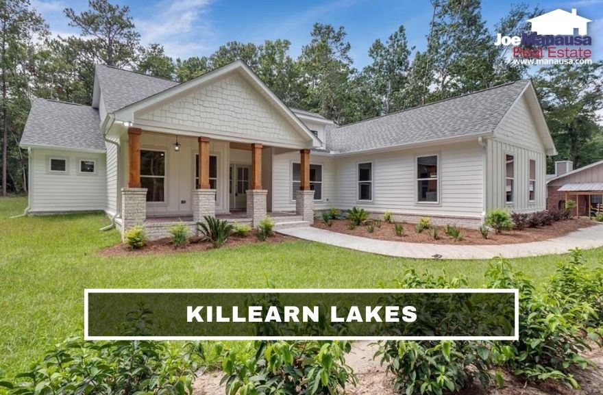 Killearn Lakes is located between Bannerman Road, Bull Headly Road, and Thomasville Road in the highly sought-after 32312 zip code in NE Tallahassee.