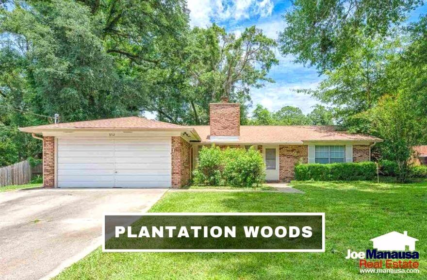 Plantation Woods is a popular Northwest Tallahassee neighborhood located on the west side of Fred George Road just south of Old Bainbridge Road.
