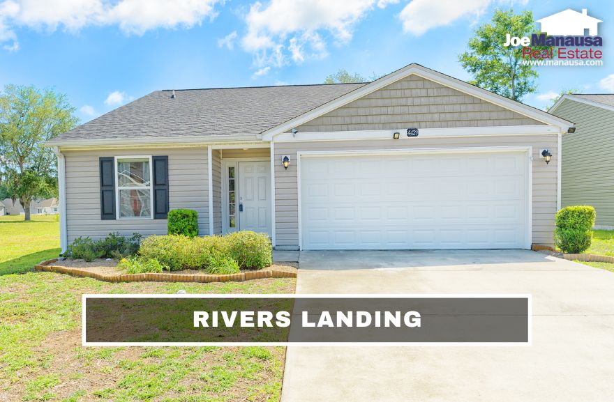 Rivers Landing is a 15-year-old neighborhood that still offers some of the best values on new construction homes in Tallahassee.