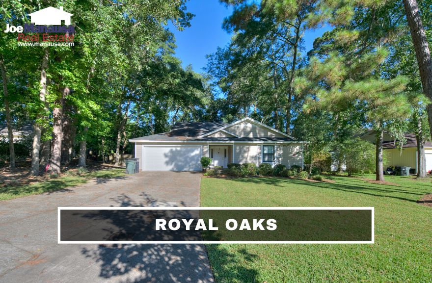 Royal Oaks is where buyers want to be, located on the east side of Thomasville Road on the western edge of Killearn Estates in the popular 32309 zip code.