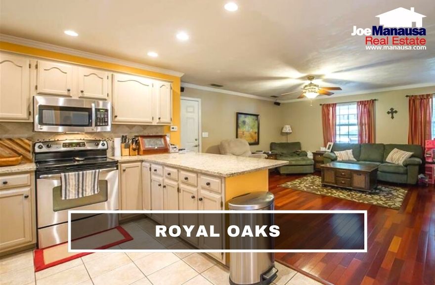 Royal Oaks is located along the east side of Thomasville Road, serving as the western edge of Killearn Estates and providing its residents superb access to Tallahassee and its northside offerings.