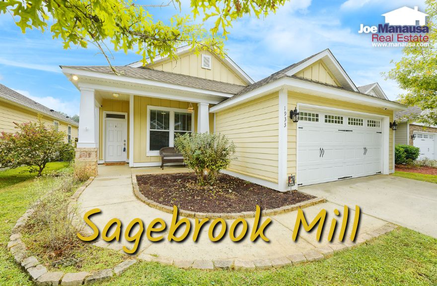 Homes for Sale Sagebrook Mill Tallahassee Florida