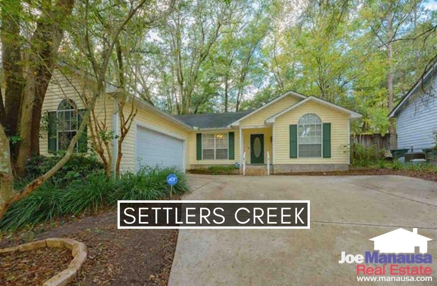 Settlers Creek in Northwest Tallahassee is centrally located (just south of Fred George Road) and within close driving distance to downtown Tallahassee.