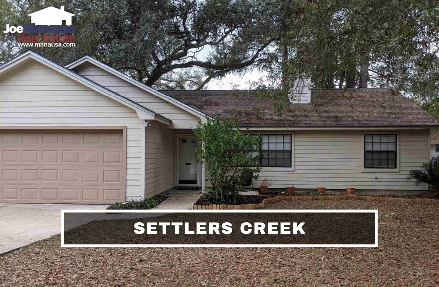 Settlers Creek is located south of Fred George Road and west of Old Bainbridge Road, providing quick and easy access to downtown Tallahassee.