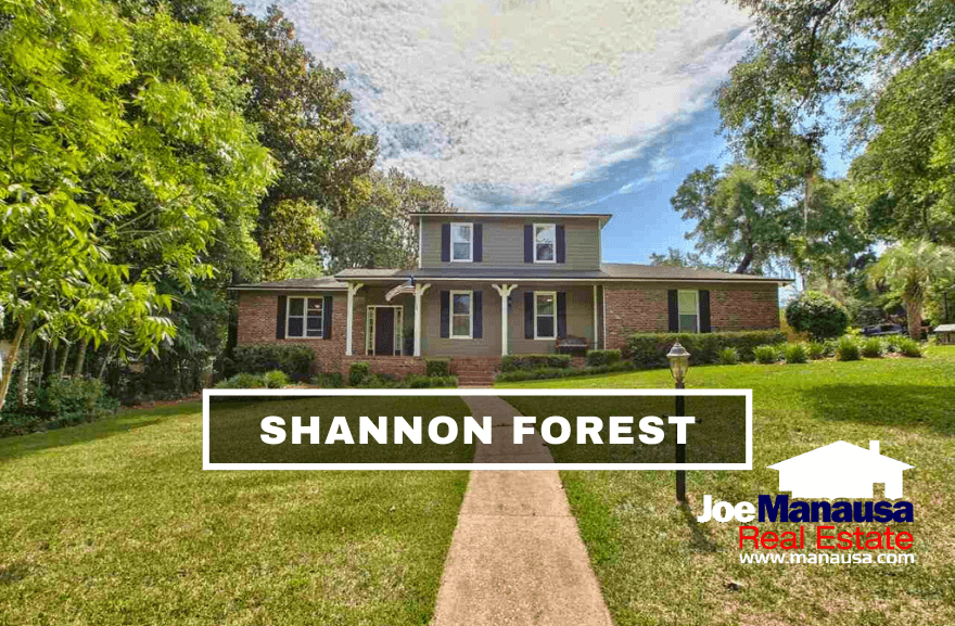 Tallahassee Shannon Forest • Listings And Housing Report 062021