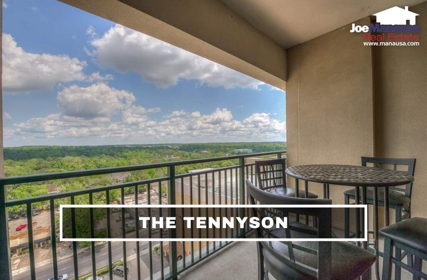 The Tennyson is located at the intersection of East Call Street and North Monroe Street, providing some of the best views in downtown Tallahassee.