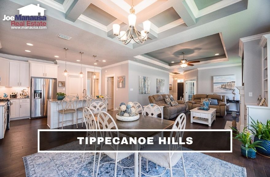 Tippecanoe Hills is a popular Northwest Tallahassee neighborhood located between Mission Road and Old Bainbridge Road just north of Hartsfield Road