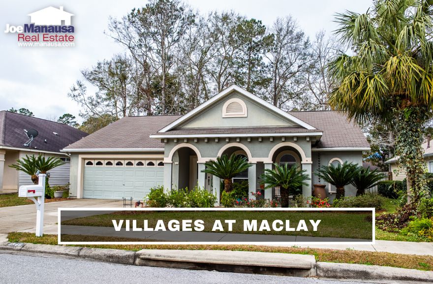 The Villages At Maclay is a small but uber-popular Northeast Tallahassee neighborhood located on the west side of Thomasville Road, just north of I-10.