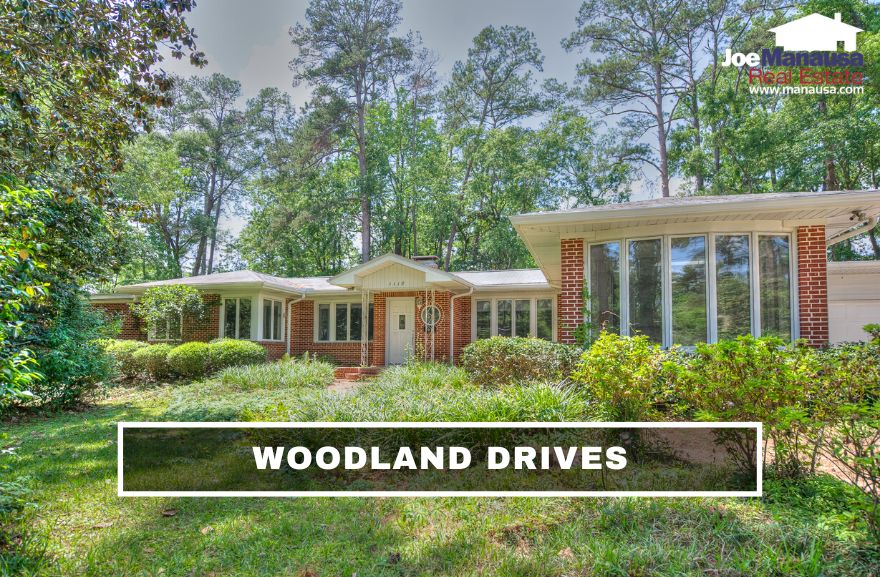 Woodland Drives is located in downtown Tallahassee within walking distance to shopping, dining, entertainment, and the full downtown Tallahassee experience.