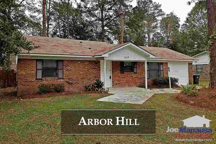 Arbor Hill is a NE Tallahassee neighborhood located at the southern edge of Killearn Estates.