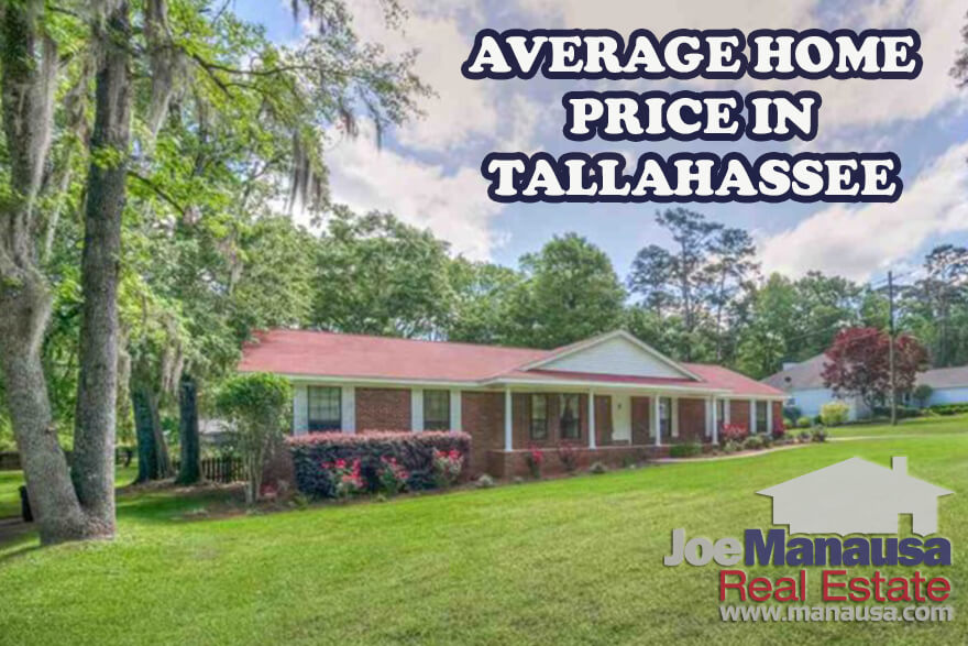 The average home price in Tallahassee is rising, meaning buyers today are spending more than ever for their slice of the American Dream