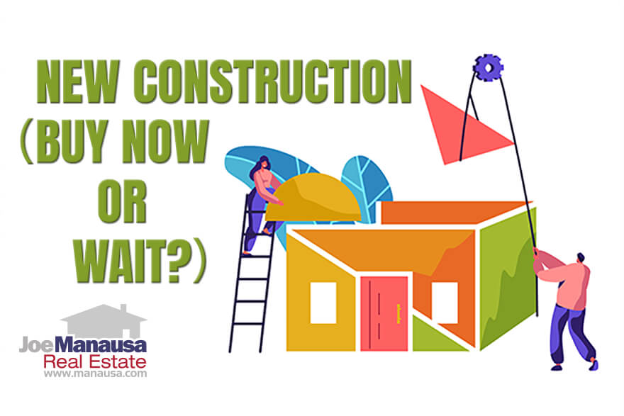 We  can help you decide on timing a new construction home purchase