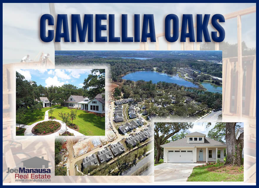 Camellia Oaks is THE most active new construction neighborhood in Tallahassee
