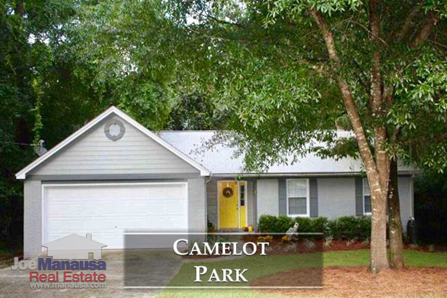 Considering that you can simply walk to dining, parks and entertainment, you might just fall in love with the Camelot Park neighborhood