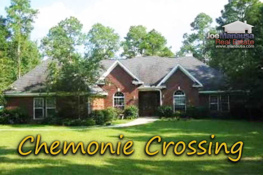 Chemonie Crossing large acreage community in NE Tallahassee Florida