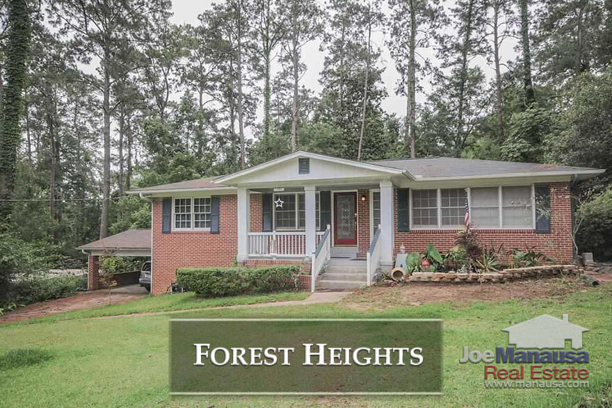 Forest Heights in NW Tallahassee, Florida