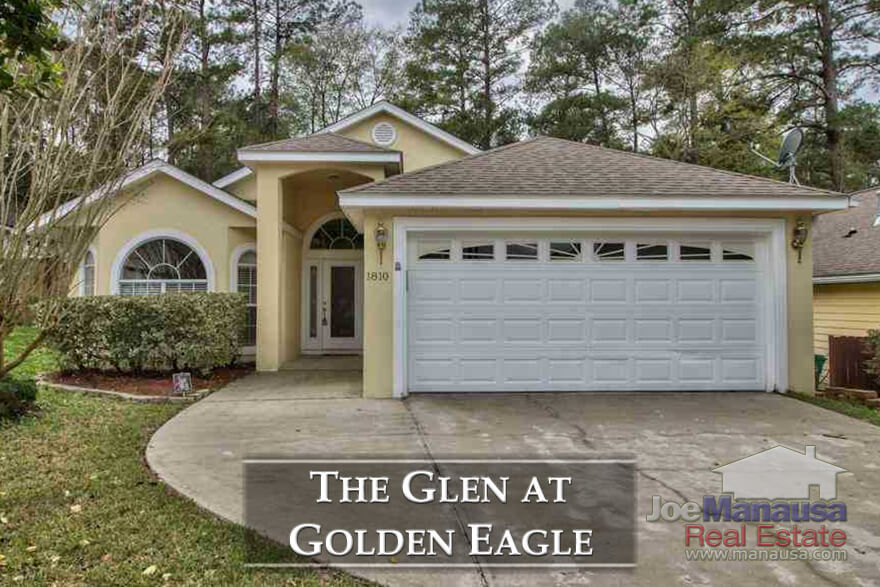 The Glen at Golden Eagle is a very popular NE Tallahassee neighborhood in the 32312 zip code