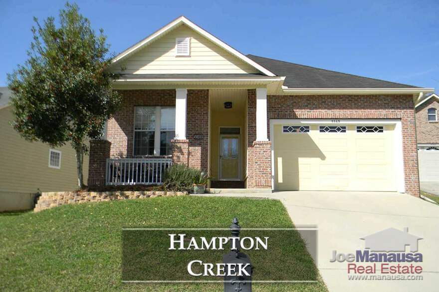 Hampton Creek is a popular, relatively new neighborhood in Southeast Tallahassee.