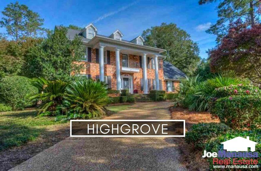 Highgrove is a popular NE Tallahassee neighborhood located on the west side of Thomasville Road a little north of Killearn Estates within the high-demand 32309 zip code.