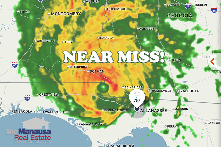 Hurricane Michael - A very near miss to the Tallahassee real estate market