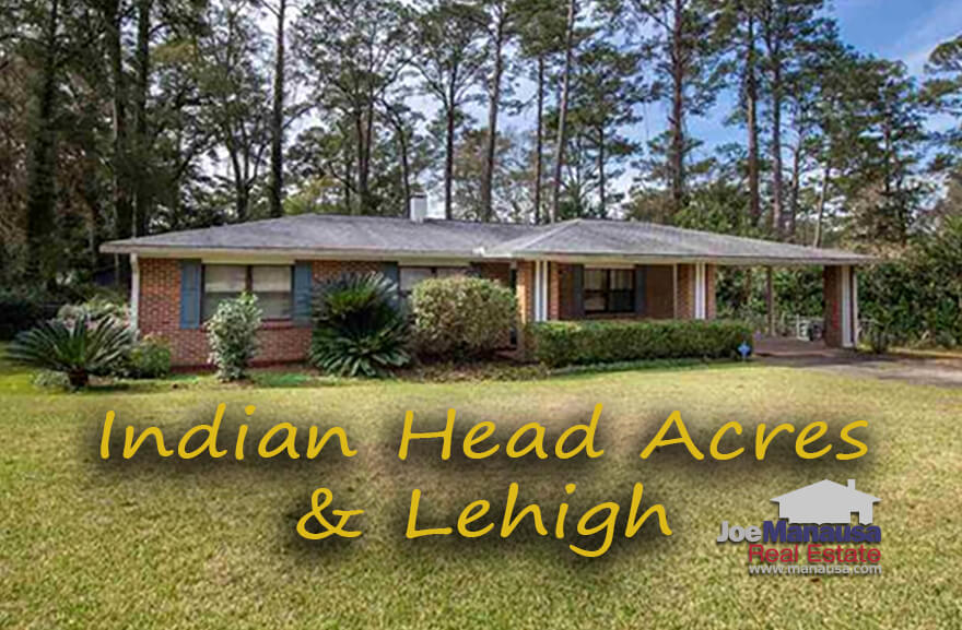 Indian Head Acres and Lehigh are popular Tallahassee neighborhoods