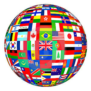 International Globe Flag