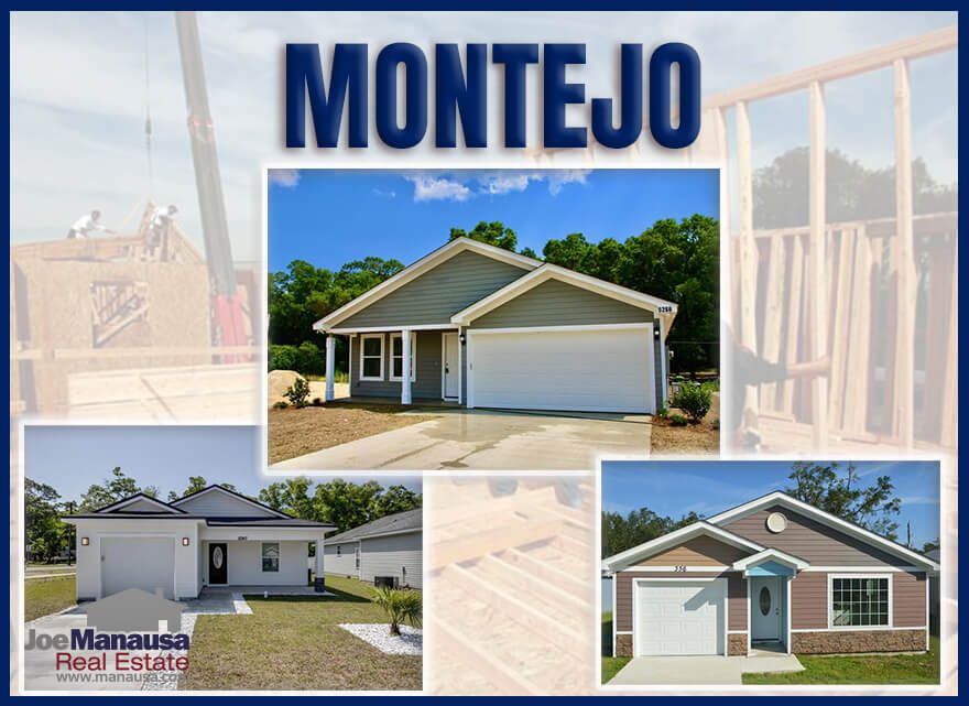 Montejo comes in as the tenth-most active new construction neighborhood in Tallahassee