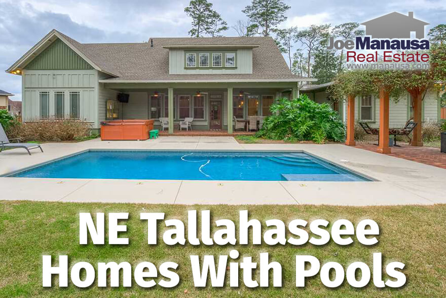 Cool NE Tallahassee Pool Homes Are Hot! • Homes For Sale