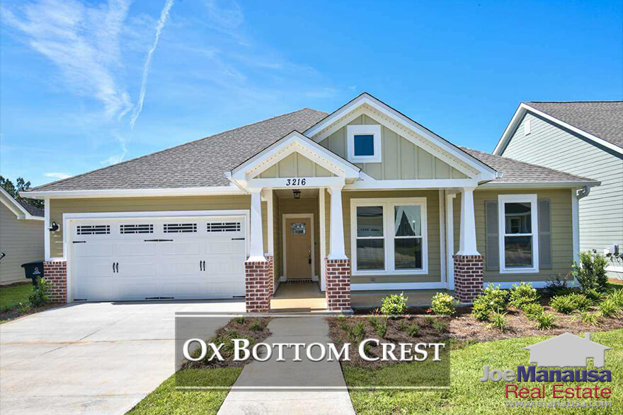 Ox Bottom Crest in Northeast Tallahassee is a new home construction neighborhood situated on the western edge of the Thomasville Road Corridor.