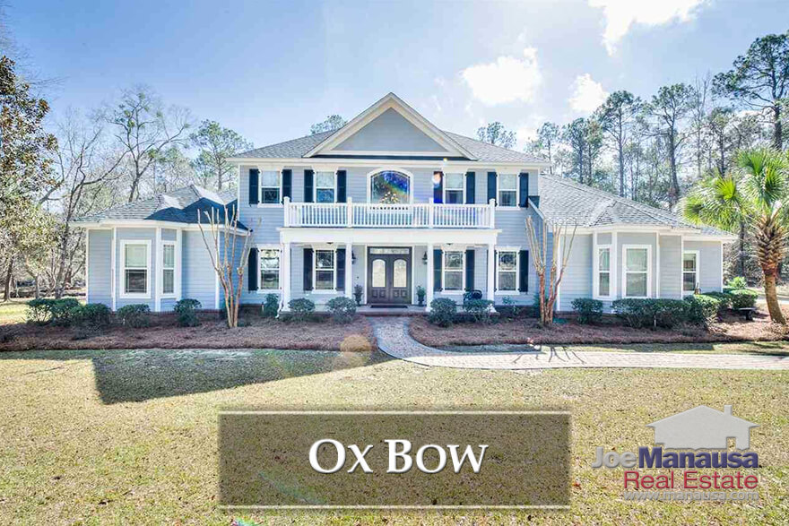 Situated along the highly prized Thomasville Road corridor, Ox Bow offers large homes on acre plus homesites. Of course, the real prize of living anywhere in the 32312 zip code is the trio of A-rated schools
