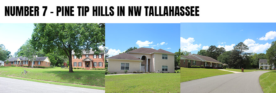 Pine Tip Hills Homes In NW Tallahassee