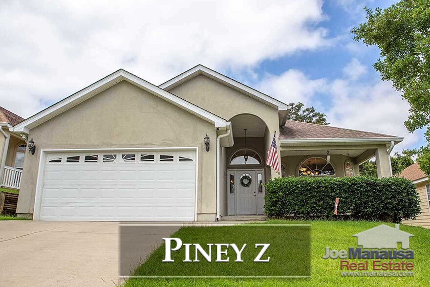 Piney Z in Northeast Tallahassee is a popular destination for homebuyers right now as it has much to offer at prices that many Tallahasseans can afford.