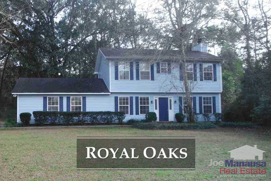 Royal Oaks in Northeast Tallahassee features 3 and 4 Bedroom homes for sale