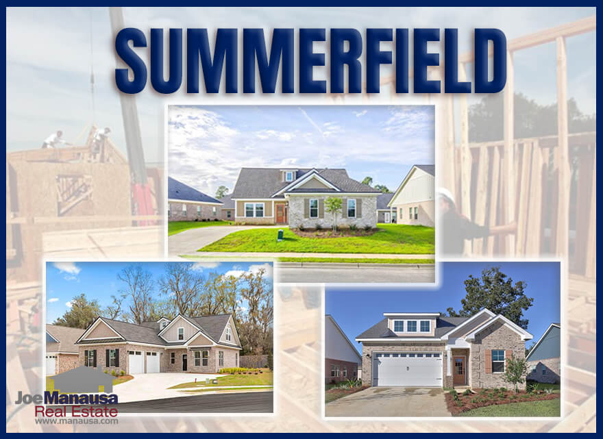 Summerfield is the fifth-most active new construction neighborhood in Tallahassee