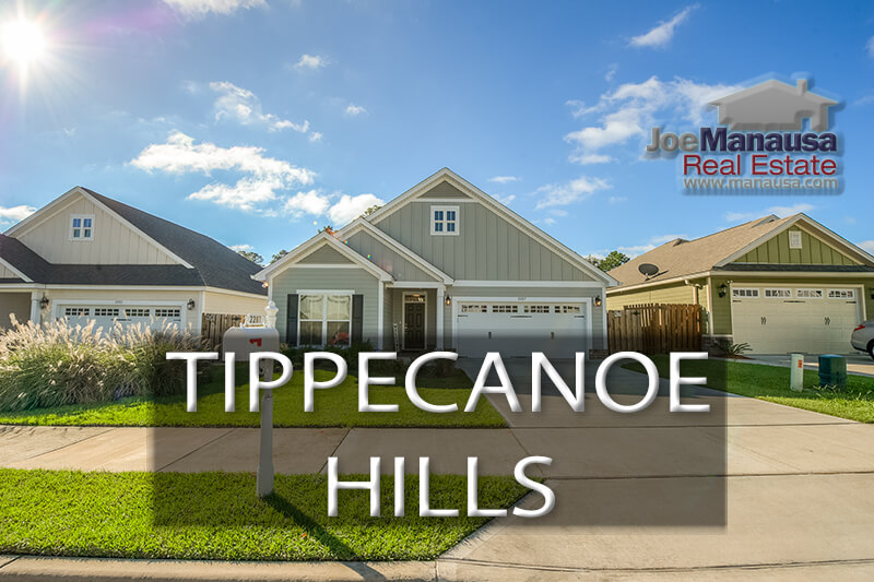 Tippecanoe Hills Tallahassee FL Tippecanoe Hills-Northwest Tallahassee neighborhood filled with three and four-bedroom homes.