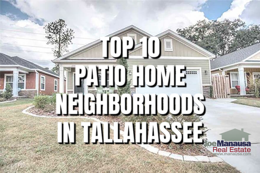Top 10 Patio Home Neighborhoods In Tallahassee