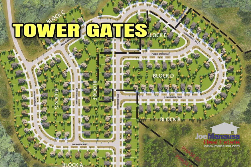 Tower Gates is a brand-new neighborhood in Northwest Tallahassee