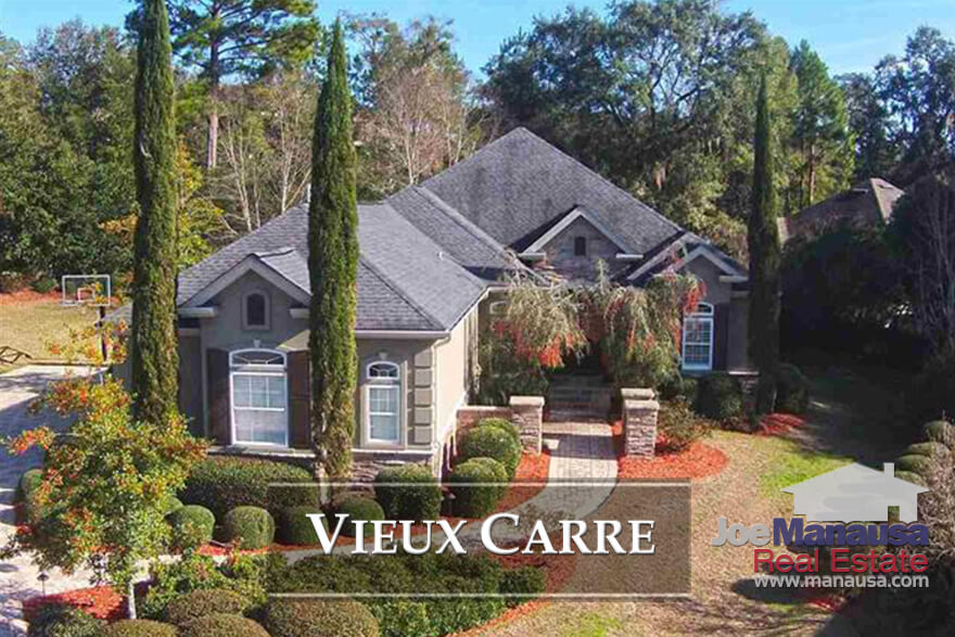 If you are shopping for a courtyard style home situated in NE Tallahassee  (below the interstate), then Vieux Carre might just blow you away