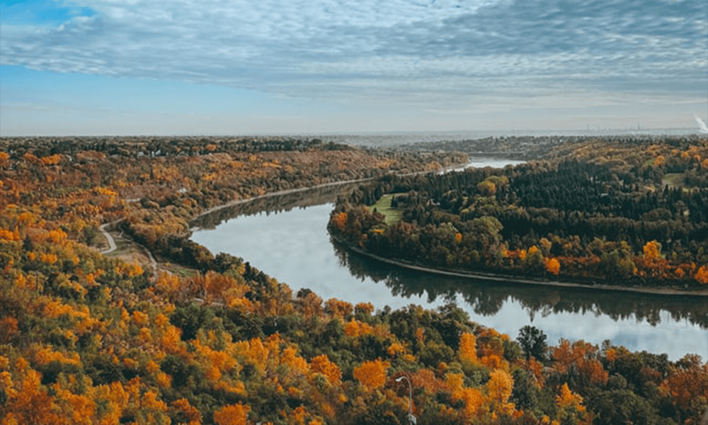 Most Popular Edmonton Neighbourhoods for Singles River Valley Image