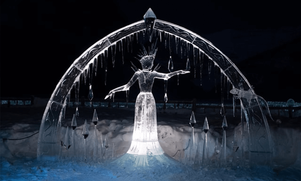 Fun Things to Do in Edmonton This Winter Ice Angel Image