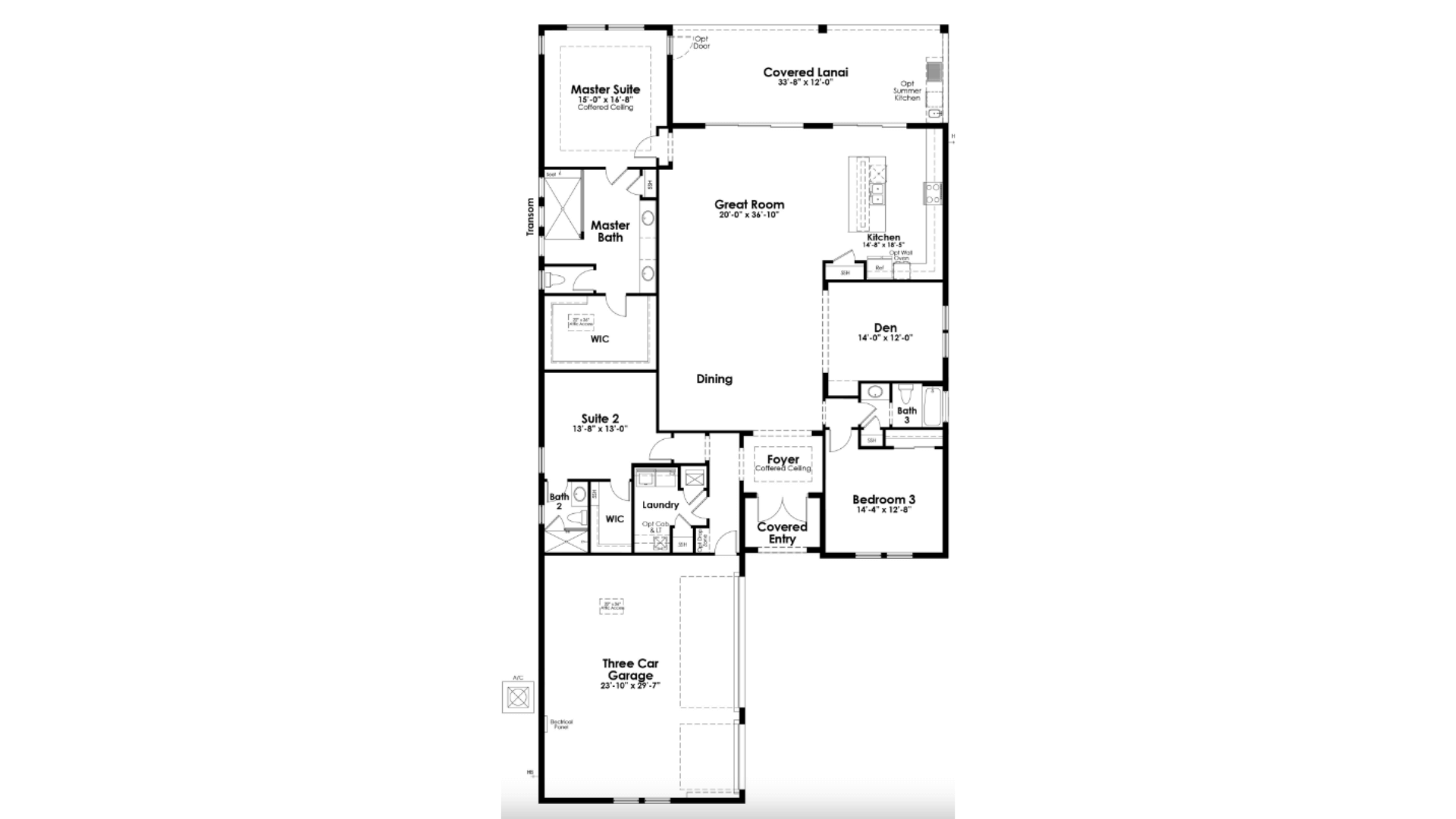 Cresswind Santa Rosa Floor Plan
