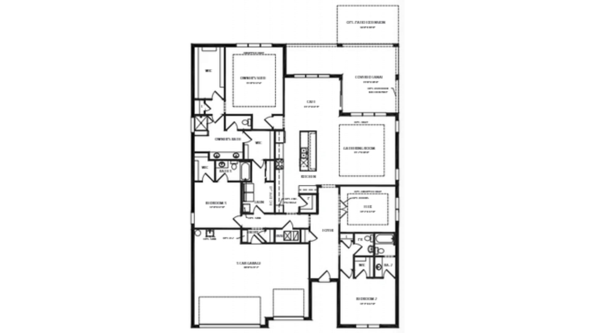 Del Webb - Hallmark Floor Plan