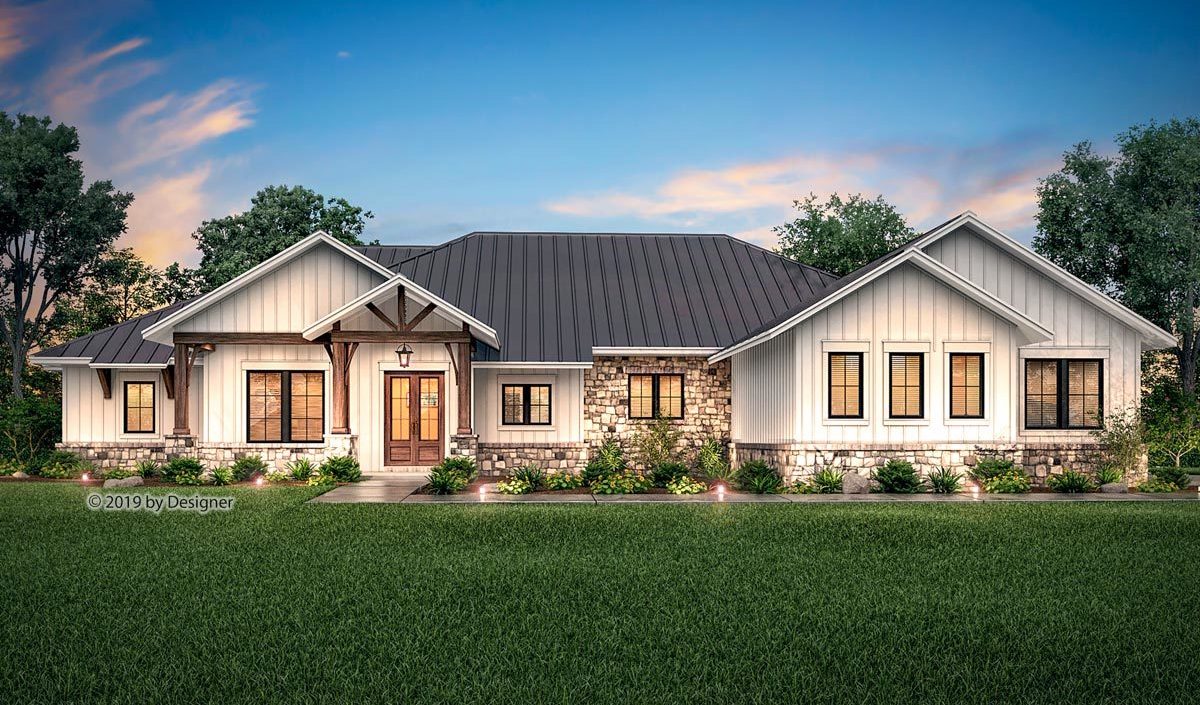 big ranch style homes