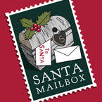 Christmas in the Village - Santa's Mailbox